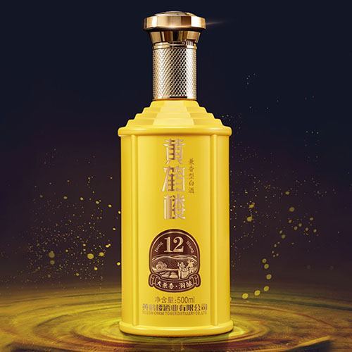 [정품]황허뤄주. 동양12(黄鹤楼酒, 洞酿12) 500ml, 52%Vol