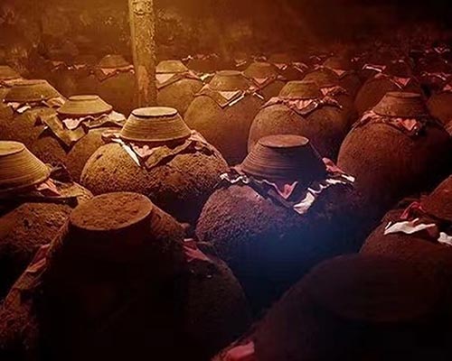 [정품]쩐주, 진5 람장판(珍酒. 珍五,蓝装版) 500ml, 53%Vol