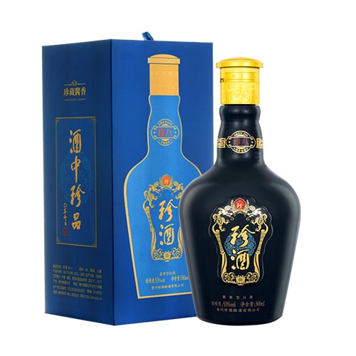 [정품]쩐주, 진8(珍酒. 珍八) 500ml, 53%Vol