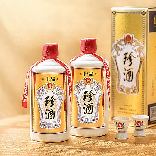 [정품]쩐주, 가품경전(珍酒. 佳品经典) 500ml, 53%Vol