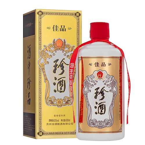 [정품]쩐주, 가품경전(珍酒. 佳品经典) 500ml, 53%Vol