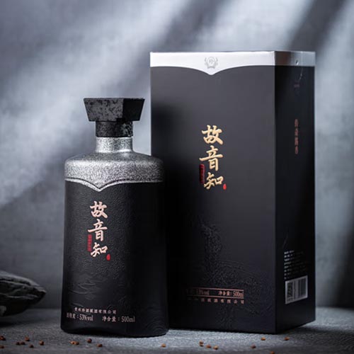 [정품]쩐주, 고음지(珍酒. 故音知) 500ml, 53%Vol