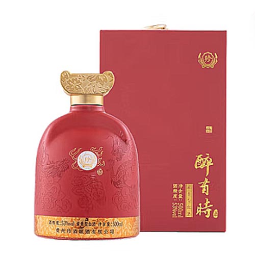 [정품]쩐주, 취유시(珍酒. 醉有时) 500ml, 53%Vol