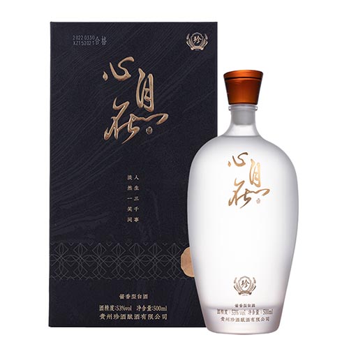 [정품]쩐주, 심자재(珍酒. 心自在) 500ml, 53%Vol