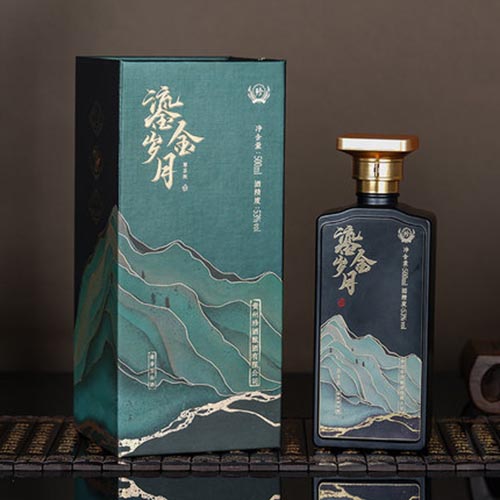 [정품]쩐주, 유금세월,존향(珍酒. 鎏金岁月,尊享) 500ml, 53%Vol