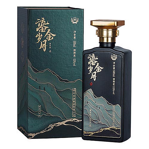[정품]쩐주, 유금세월,존향(珍酒. 鎏金岁月,尊享) 500ml, 53%Vol