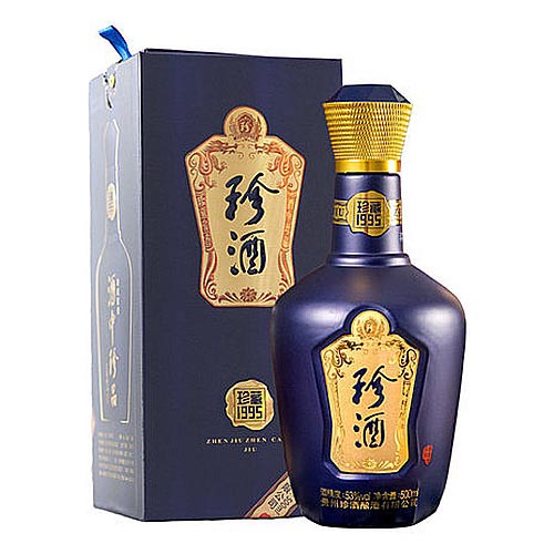 [정품]쩐주, 진장1995(珍酒. 珍藏1995) 500ml, 53%Vol