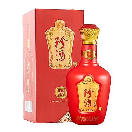 [정품]쩐주, 진장2005(珍酒. 珍藏2005) 500ml, 53%Vol