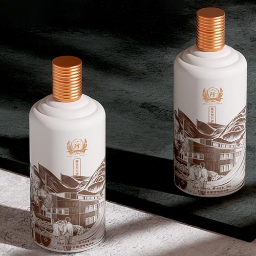 [정품]쩐주, 진품자음(珍酒. 珍品自饮) 500ml, 53%Vol