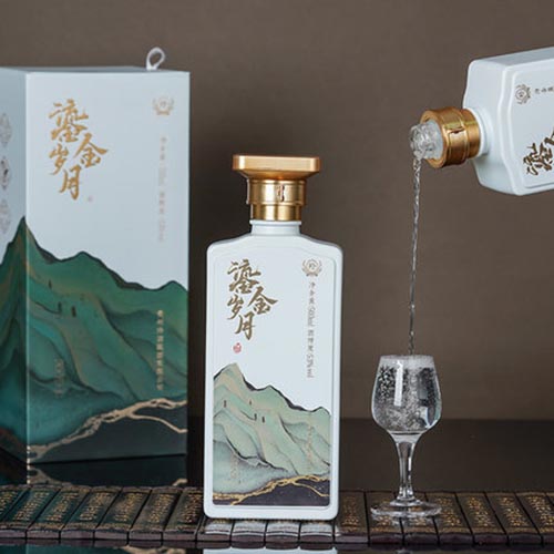 [정품]쩐주, 유금세월(珍酒. 鎏金岁月) 500ml, 53%Vol