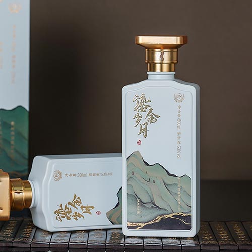 [정품]쩐주, 유금세월(珍酒. 鎏金岁月) 500ml, 53%Vol