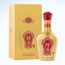 [정품]쩐주, 금색진15(珍酒. 金色珍十五) 500ml, 53%Vol