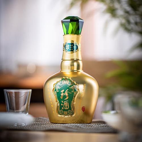 [정품]쩐주, 금색진30(珍酒. 金色珍三十) 500ml, 53%Vol