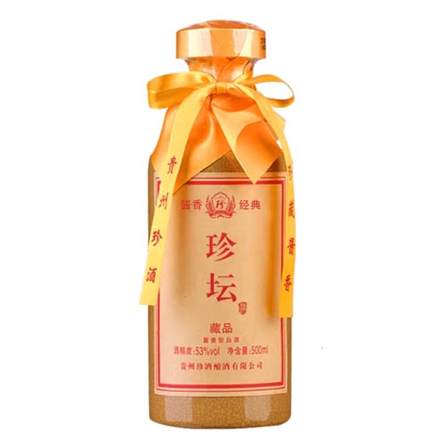 [정품]쩐주, 진담장품(珍酒. 珍坛藏品) 500ml, 53%Vol