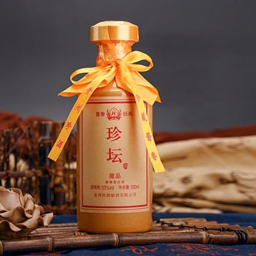 [정품]쩐주, 진담장품(珍酒. 珍坛藏品) 500ml, 53%Vol