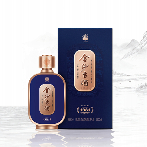 [정품]진사구주, 기념1931(金沙古酒 纪念1931) 500ml, 53%Vol