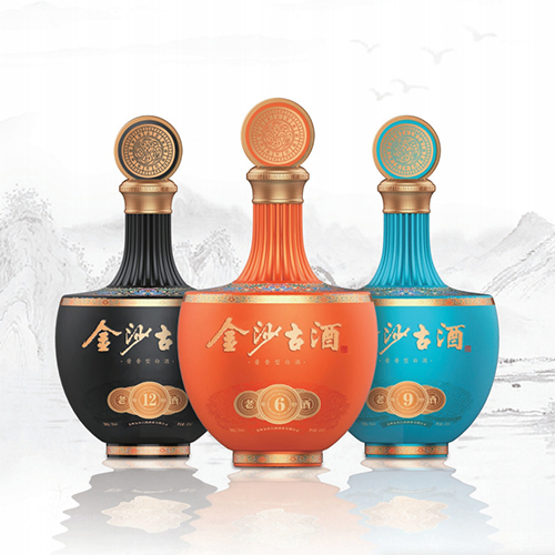 [정품]진사구주, 년분노주6년(金沙古酒. 年份老酒6年) 500ml, 53%Vol