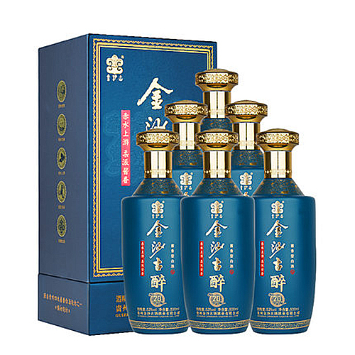[정품]진사구주, 고취20 (金沙古酒. 古醉20) 500ml, 53%Vol