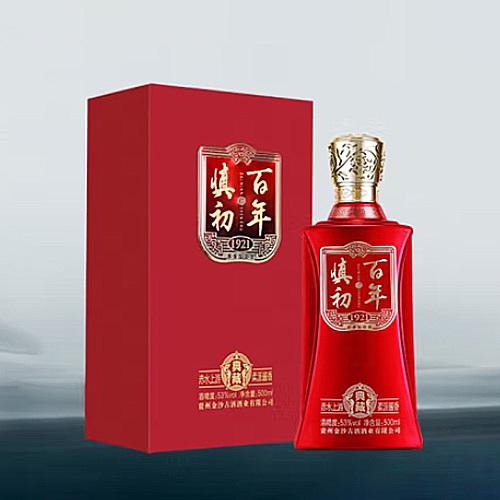 [정품]진사구주, 백년진초.전장 (金沙古酒. 百年慎初.典藏) 500ml, 53%Vol