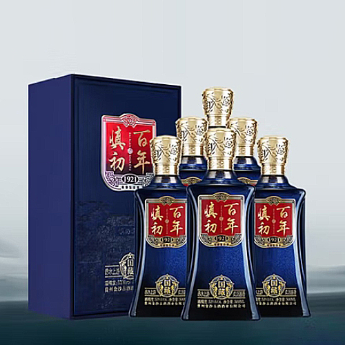 [정품]진사구주, 백년진초.국장 (金沙古酒. 百年慎初.国藏) 500ml, 53%Vol