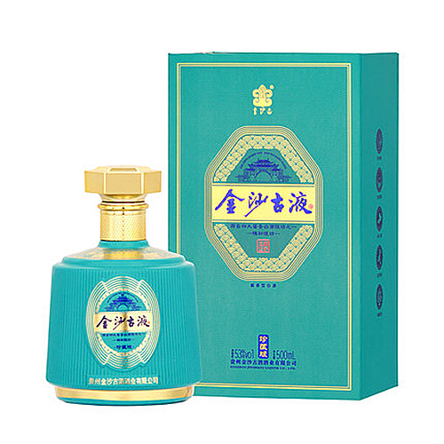 [정품]진사구주, 고액진장 (金沙古酒. 古液珍藏) 500ml, 53%Vol