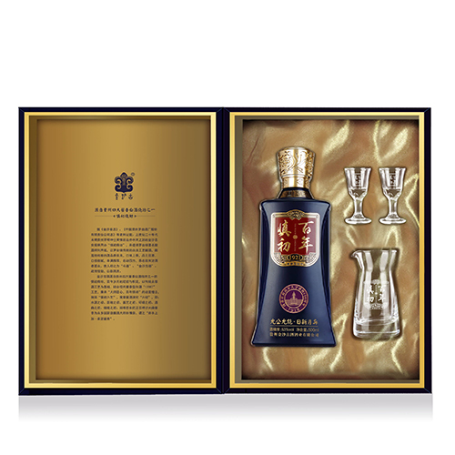 [정품]진사구주, 백년신초.표품남개 (金沙古酒. 百年慎初.标品南开) 500ml, 53%Vol