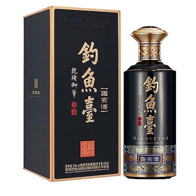 [정품] 띠아오위타이(釣魚臺/조어대), 국빈주. 제3대(国宾酒.第三代) 500ml, 53%Vol