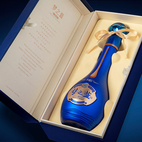 [정품]양허란스징덴, 몽지람M6플러스 (洋河蓝色经典, 梦之蓝M6+) 550ml, 52%Vol