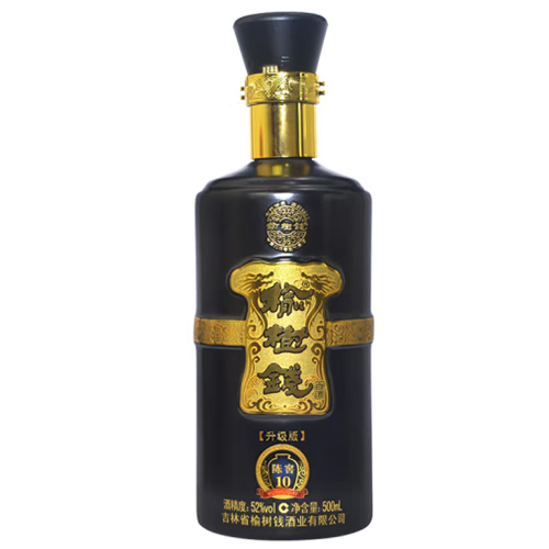 [정품]료수첸주. 진교 10(榆树钱酒, 陈窖 10) 500ml, 52%Vol
