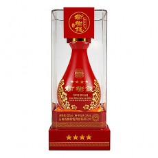 [정품]료수첸주. 사성18판(榆树钱酒, 四星18版) 500ml, 52%Vol