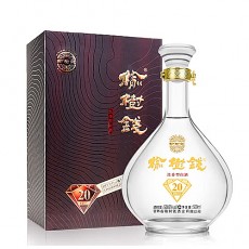 [정품]료수첸주. 찬석20(榆树钱酒, 钻石20) 500ml, 50.8%Vol