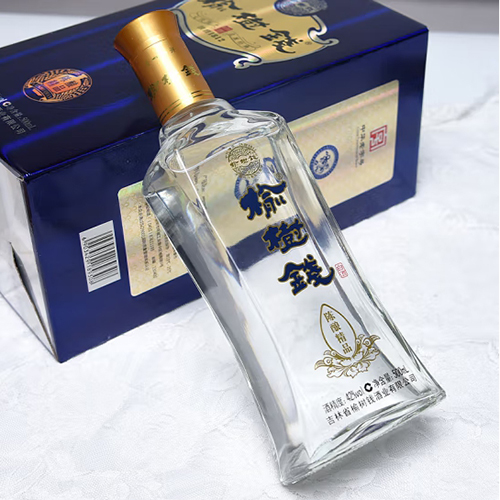 [정품]료수첸주. 진랑정품(榆树钱酒, 陈酿精品) 500ml, 42%Vol