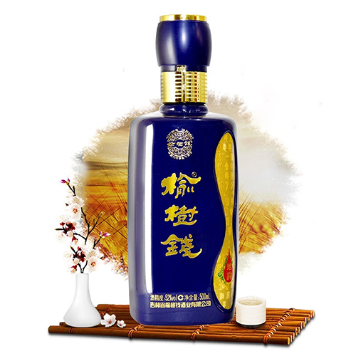 [정품]료수첸주. 지운(榆树钱酒, 地韵) 500ml, 52%Vol