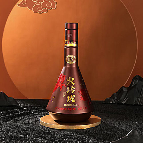 [정품]젠난춘. 화령용무사(剑南春. 火玲珑舞狮) 52%vol. 500ml