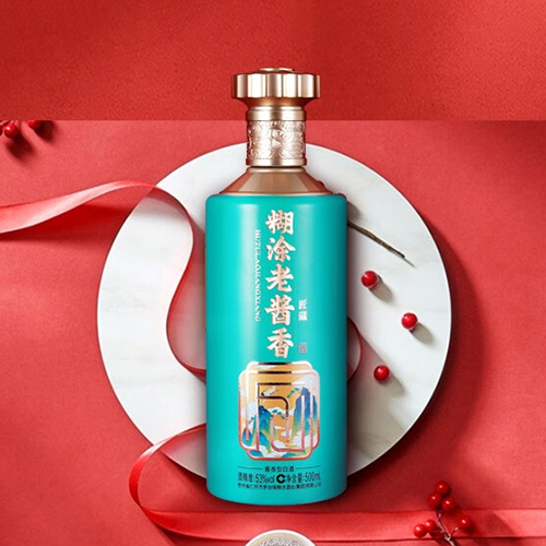 [정품]바이니엔후투. 노장향장장 (百年糊涂,老酱香匠藏) 500ml, 53%Vol
