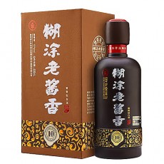[정품]바이니엔후투. 호도노장향10 (百年糊涂,糊涂老酱香10) 500ml, 52%Vol
