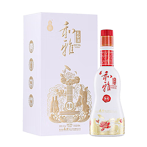 [정품]타이바이주. 지아,지화/백우급(太白酒.和雅·地和/白优级) 45%vol. 500ml