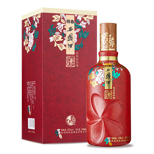 [정품]시펑주(西凤酒) 특곡화취(特曲花醉) 500ml, 45%Vol