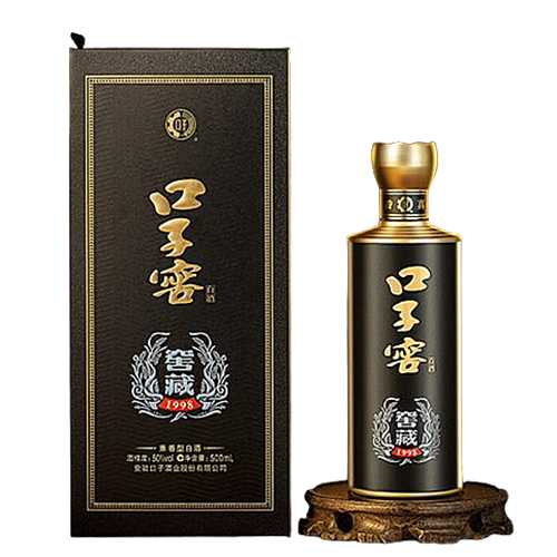 [정품]커우즈쟈오(口子窖). 교장1998(窖藏1998) 500ml, 50%Vol