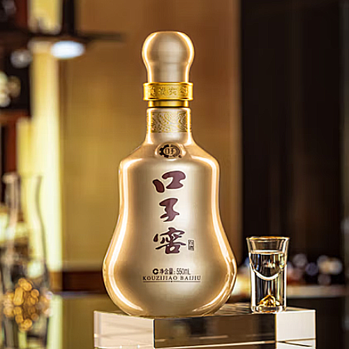 [정품]커우즈쟈오(口子窖). 10년형(十年型) 550ml, 50%Vol