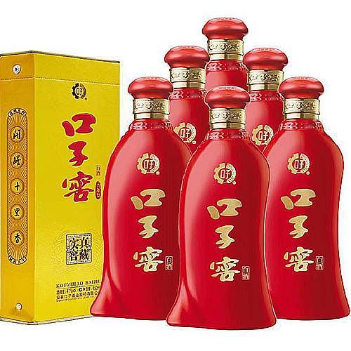 [정품]커우즈쟈오(口子窖). 6년형(六年型) 550ml, 50%Vol
