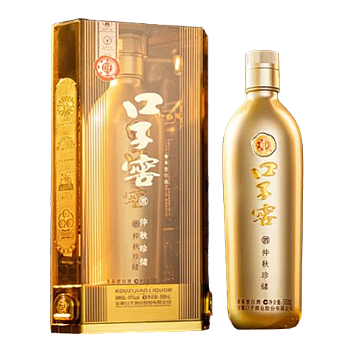 [정품]커우즈쟈오(口子窖). 중추진저(仲秋珍储) 500ml, 41%Vol
