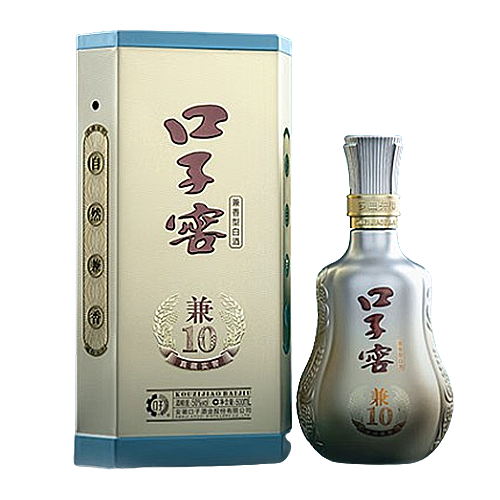 [정품]커우즈쟈오(口子窖). 겸10(兼10) 500ml, 50%Vol
