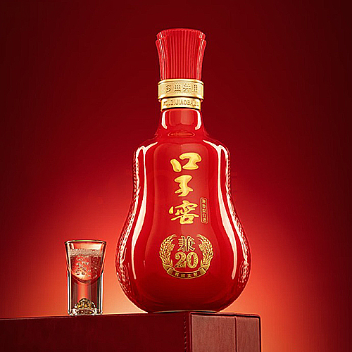 [정품]커우즈쟈오(口子窖). 겸20(兼20) 500ml, 50%Vol