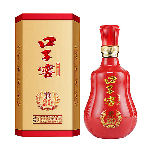 [정품]커우즈쟈오(口子窖). 겸20(兼20) 500ml, 50%Vol