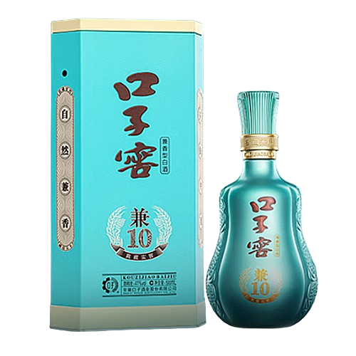 [정품]커우즈쟈오(口子窖). 겸10(兼10) 500ml, 41%Vol