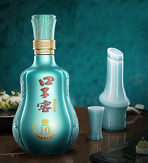 [정품]커우즈쟈오(口子窖). 겸10(兼10) 500ml, 41%Vol