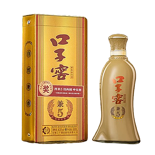 [정품]커우즈쟈오(口子窖). 겸5(兼5) 500ml, 40.8%Vol