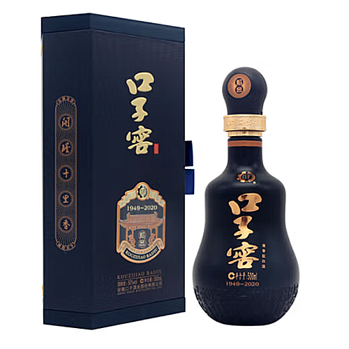 [정품]커우즈쟈오(口子窖). 건창기념주(建厂纪年酒) 500ml, 50%Vol