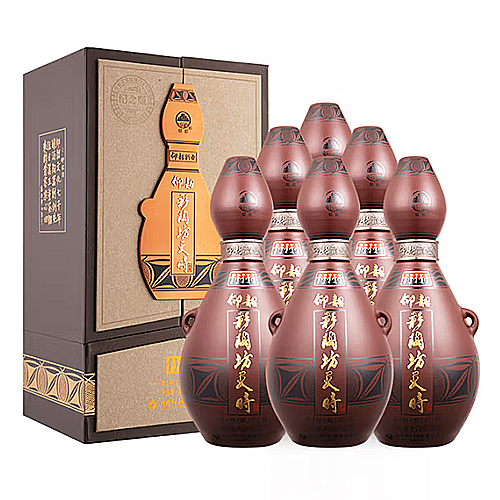 [정품]양샤오차이타오팡(仰韶彩陶坊),천시기념판(天时纪念版) 50ml 70%vol + 450ml 46%vol